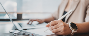 Financial professional reviewing the compliance support resources available from Protective.